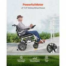 Scooter de mobilité - 220 lbs 17,5 Zoll Nicht Verstellbar - Voir 5