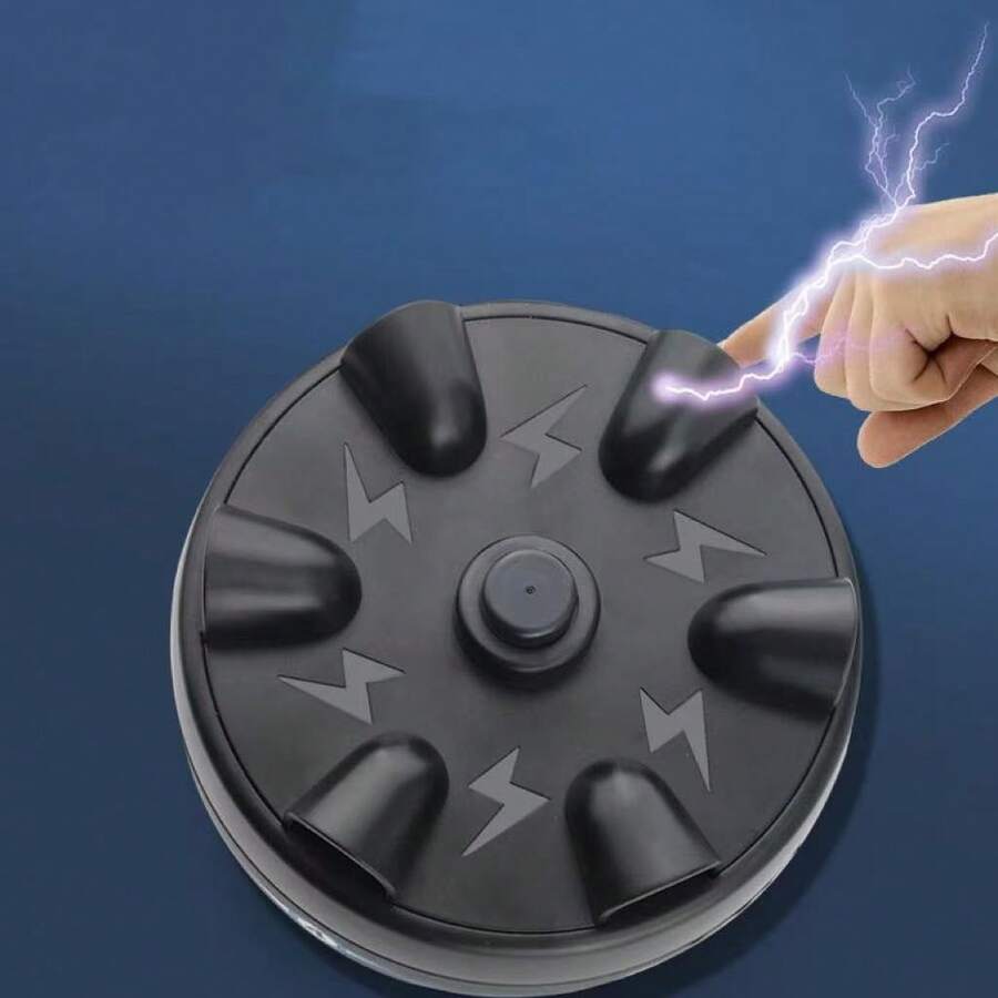 Juego de descarga eléctrica en los dedos, juguete miniatura detector de mentiras, juego de alivio del estrés (no se requiere batería) - Multicolor - Ver 1