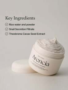 arencia 120克米糠洁面霜，质地柔滑细腻，泡沫丰富细腻，深层清洁，保湿滋润，温和不刺激，韩国化妆品 - Rice Mucus - 查看 3