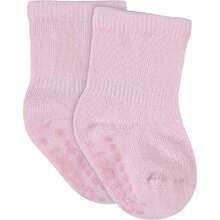 Paquete de 8 calcetines de punto a prueba de movimientos Calcetines bebé-niños,37080835 - Rosa Fucsia - Ver 2