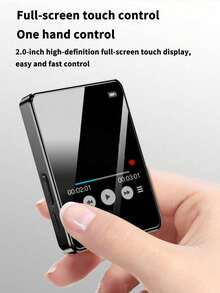 Lecteur MP3 Maxto, prend en charge une carte mémoire 64 Go/Mini baladeur MP3 portable MP4/Enregistreur/Radio FM/Écran couleur 1,8"/Lecteur de livres électroniques, convient aux étudiants et aux sportifs