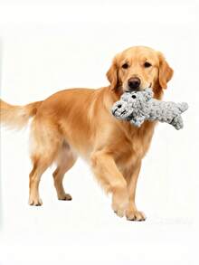 3pcs Realistic Plush Animal Dog Toys, Squeaky Chew Toys With No Stuffing, Durable Crinkle Sound Puppy Toys, Suitable For Small, Medium, Large Dogs, Pet Supplies (Dog Toys)