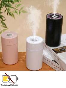 1个超声波冷雾加湿器 - USB供电，320毫升香薰机，带LED夜灯，适用于家庭和办公室 - 加濕器 - 查看 7