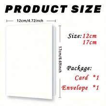 Greeting Cards For Valentine's Day, Mother's Day, Christmas And Other Holidays, Red Rose Bouquet Party Invitation Cards, Girlfriend Blessing Cards