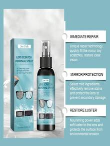 JUE FISH Lens Scratch Remover - Repairs Scratched, Hazy Glasses. It Can Quickly Remove Stains On Glasses And Maintain The Lenses, Restoring The Clarity Of The Glasses.