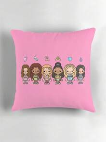 KATSEYE Inspired Pillowcase - Global Pop Sensation Girl Group Theme Bedding - trắng - Xem 4