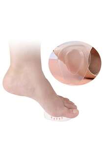 6pcs Reusable Forefoot Shock Absorbing Gel Pads - High Heel Cushions, Anti-Slip Pressure Relief Pads To Alleviate Foot Fatigue - Multicolor - View 8