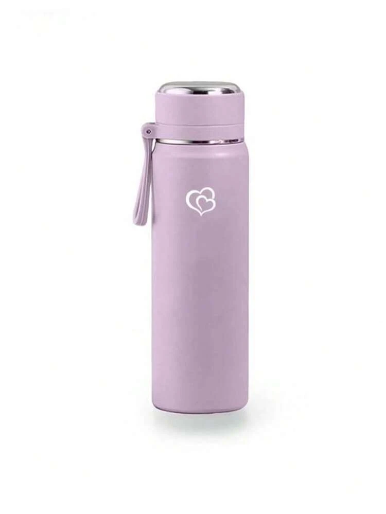 1pc Christmas Personalized Water Bottle Custom With Your Name Christmas Tree Motif 20oz Large Capacity Simple Style Water Cup Portable Carrying Rope Double Wall Vacuum 304 Stainless Steel Keep Warm For 12 Hours Or Cold For 24 Hours, 5 Colors For You To Choose Christmas Gifts Christmas Elements,Chic Design, Mother's Day Gift - Multicolor - View 8