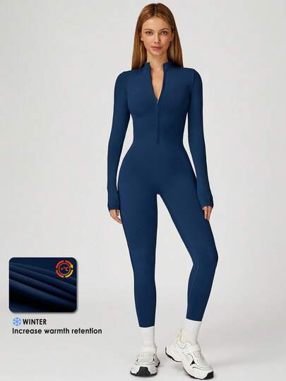 MASKERT 女士连体裤，弹力舒适运动连体裤，适合瑜伽