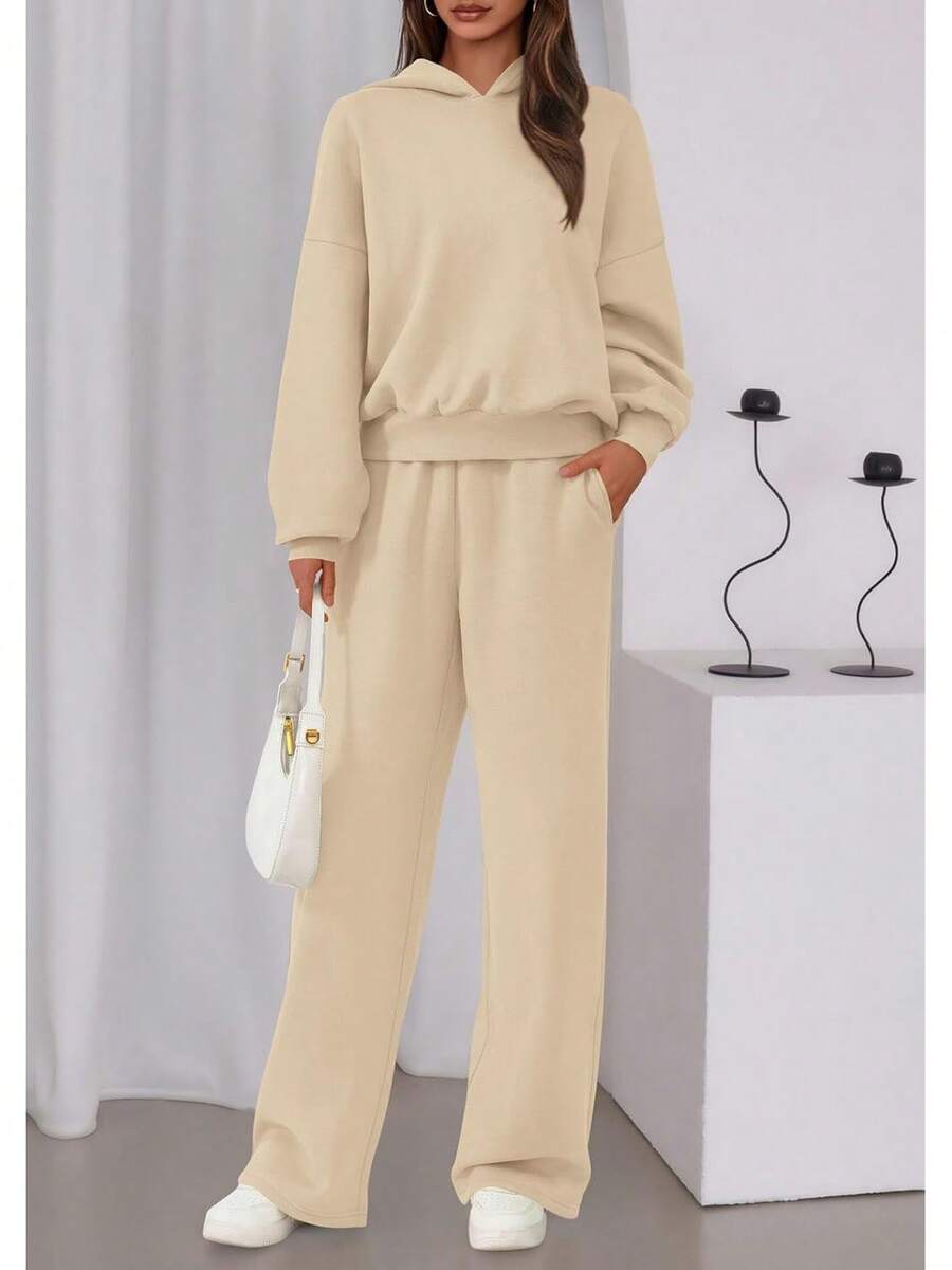 Women Sports Sets - Beige - View 1