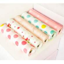 防水防潮橱柜垫，适用于家居用品，防滑橱柜垫，可水洗防油橱柜垫，厨房橱柜垫，搁板、冰箱和储物柜桌面垫，无粘性抽屉橱柜垫，衣柜和壁橱抽屉配件 - 彩色 - 查看 9