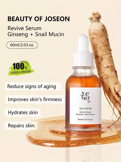 Beauty of Joseon 焕彩蜂胶+烟酰胺精华液 60ml/2.02fl. Oz，韩国护肤品，60%蜂胶提取物舒缓配方，2%烟酰胺亮肤精华，0.5% BHA温和去角质，蜂蜜般不粘腻质地，控油毛孔护理，保湿屏障强化。