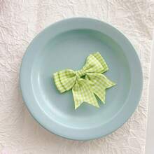 1/15 piezas/paquete Lazo de mariposa a cuadros, lazo de cinta de poliéster de doble capa, accesorio para el cabello estilo Ins, material de envoltura de regalo, lazo de cinta DIY, adecuado para invitaciones de boda rústicas, lazos, guirnaldas, manualidades DIY, decoraciones navideñas, decoración del hogar DIY, fiestas de boda y envoltura de regalos de San Valentín - Multicolor - Ver 10