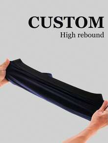 Men's Customized Face & Heart Pattern Black Elastic Fabric Funny & Novelty Boxer Briefs, Suitable For Singles Party/Anniversary Gift - Multicolor - View 6