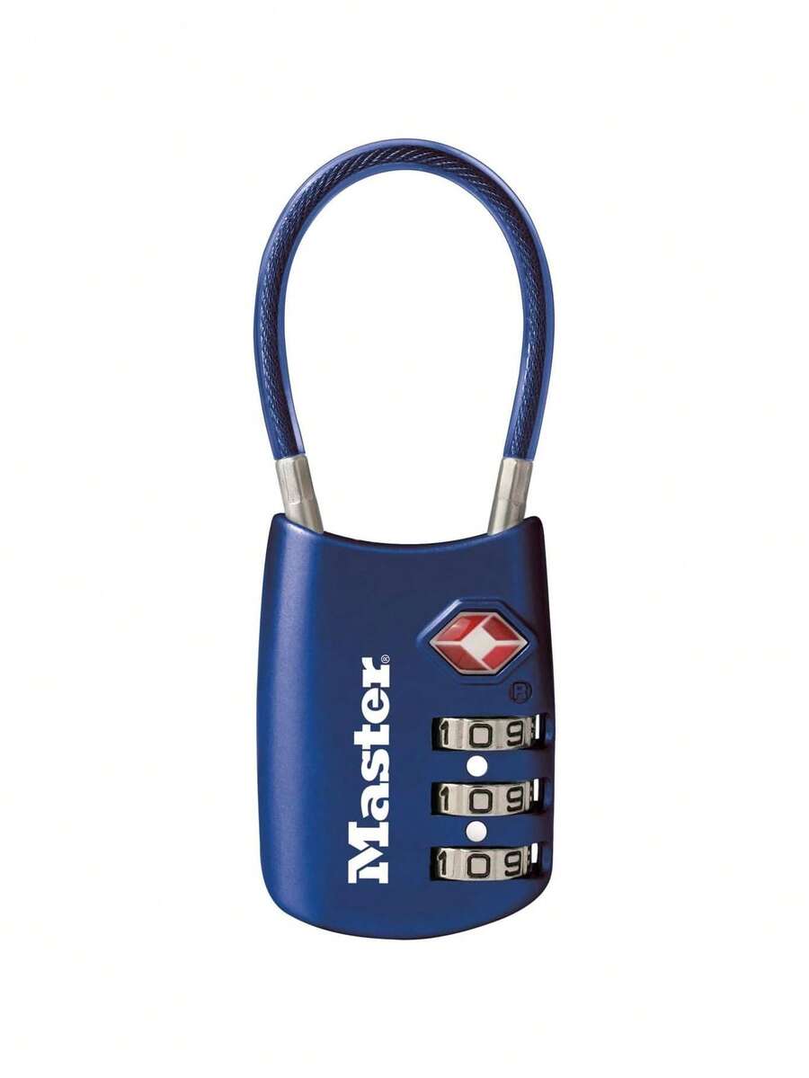 candado, puedes establecer tu propia combinación TSA aceptado Cable equipaje, Paquete de 1, 1-Pack Blue, Azul,37081106 - Naranja - Ver 1