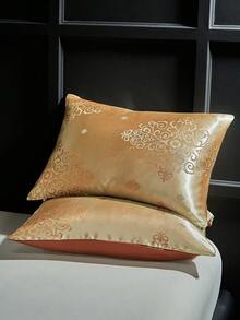 2/3PCS Jacquard Polyester Thin Comforter Set, Modern Luxury Bedding Set For Summer, Soft, Durable, Machine Washable, Queen King, ( 1 Comforter+ 1/2 Pillowcases, Without Pillow Insert)