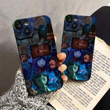 Funda para teléfono  Creepy World Compatible con fundas para teléfonos   17  16 Pro Max  15 Pro Max  13 y  12 Duradera, a prueba de golpes y elegante Una excelente opción para familiares, amigos, seres queridos, novios/novias y regalos de Navidad y Año Nuevo. - Negro - Ver 5