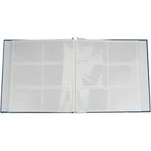 Pioneer Photo Albums 300-Pocket Post Bound Leatherette Cover Photo Album for 3.5 by 5.25-Inch Prints Royal Blue - Azul real - Ver 4