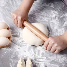 1pc High-Quality Wooden Rolling Pin, Suitable For Baking - Tapered Design, Rolls Dough Evenly And Smoothly, Essential Kitchen Tool For Making Pastries, Cookies And Pie Crusts, Great For Home Bakers And Restaurants.