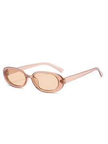 4 Pairs Fashionable Oval Eyeglasses Suitable For Teenagers - Multicolor - View 8