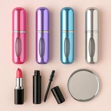 Mini Refillable Perfume Portable Atomizer Bottle Refillable Perfume Spray, Refill Pump Case For Traveling And Outgoing (Black,Pink,Light Blue,Gold) - 黑色 - 查看 5