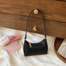 1pc Zipper Closure Fashion Kids Solid Color Handheld Mini Coin Purse - A - View 10