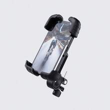 Shockproof Bicycle Phone Holder With Handlebar Mount For Outdoor Cycling Navigation, Secure Phone Holder, Black, 1 Piece