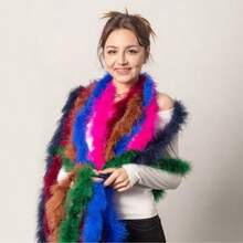 1 pieza Bufanda de plumas, Bufanda de plumas de carnaval, Decoración de festival, Accesorio de disfraz de fiesta DIY, Bufanda de plumas de colores, Decoración de bufanda, Adecuado para fiesta de cumpleaños, Halloween, Navidad, Carreras, Té de la tarde, Nochevieja, Concierto, Decoración del hogar, Boda de baile, Actuación en el escenario, Disfraz y accesorios de carnaval, Suministros para fiestas, Despedida de soltera, Accesorios de fotografía, Carnaval de San Valentín. Estilo bohemio (estilo aleatorio) - Multicolor - Ver 11