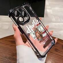 Sugerimos un título de cinco palabras para la imagen, acorde con la cultura estadounidense y sin puntuación: "Dinero, mano, anillos, dinero brillante". Funda para teléfono con diseño Element, compatible con los modelos de  16, 15, 14 Pro Max, 13, 12, 11, XR y XS Plus. Fabricada en silicona TPU, ofrece protección contra golpes y caídas, con función de protección y una excelente sensación al tacto. Es el regalo ideal para familiares, amigos y seres queridos. - Negro - Ver 1