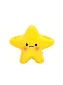 1个卡通星星牙刷架，儿童浴室牙刷收纳架，家用电动牙刷架，浴室储物架