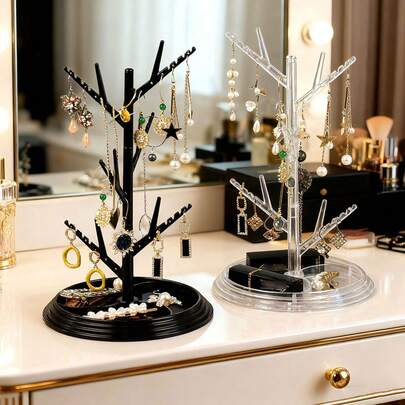 Joyero, soporte de exhibición para aretes, organizador de árbol de joyas decorativo para la entrada, uso doméstico