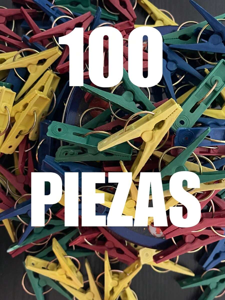 Plastic Clothes Pegs Assorted Colors Clothesline Clips - Best Quality At Best Price DAMCO