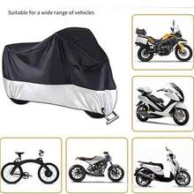Motorcycle Covers,Universal Motorbike Cover All Season Outdoor Sun Protection With Lock-Holes & Storage Bag Fit Motorbikes Vehicle Moped Cover - Motorcycle Cover - View 6