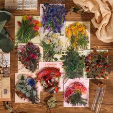 40 Sheets/Pack PET Decorative Stickers Cute Bird Designs DIY Stickers For Journals, Photo Albums, Scrapbooks, Collage Projects Stationery Stickers, School Supplies, Back-To-School Season (Designs Shipped Randomly) - Multicolor - View 3