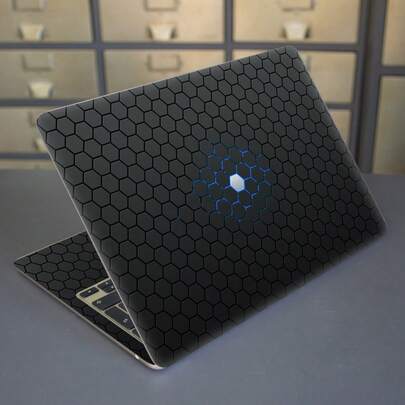 2 piezas de pegatinas protectoras resistentes a los arañazos con diseño impreso para portátiles de 15.6-16 pulgadas, compatibles con HP, Apple, Asus, Compaq