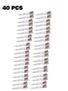 100pcs 5.5cm Fluffy Hair Clips, Designed For Salons, Excellent Quality. As A Refined DIY Hairstyling Tool, Easily Create Voluminous Roots And Enhanced Hair Dimension, Showcasing Elegance And Professionalism, The Perfect Choice For Pursuing Excellent Hairstyle Results. - Silver - View 12