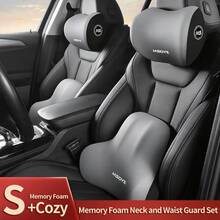 1pc Car Headrest Neck Pillow, Comfortable Business Memory Foam Pillow, Universal For All Seasons - 1pc - View 1