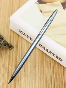 High-End Ballpoint Pen, Metal Ballpoint Pen For Business And Office Use, Rotating Metal Pen, Polished Texture Exudes A Sense Of Luxury. - Multicolor - View 8