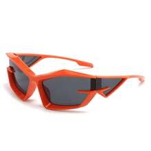 Future Sense Technology  Y2K Street Style Fashion  Suitable For Men And Women, Perfect For Daily Commuting, Hanging Out With Friends, Vacation, Evening Out, Christmas Party, Great Gift For Yourself, Friends, Family, Girlfriend, Valentine's Day, Autumn - 紅框灰板 - 查看 5