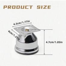 4pcs Polished Metal Mini Round Ball Furniture Legs - Perfect For Cabinets, Sofas & DIY Projects - Multicolor - View 3