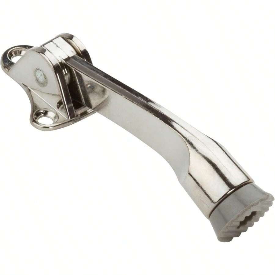 National Hardware N184-275 V238 Kickdown Door Stop in Chrome - Cromo - Ver 1