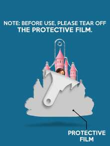 1 mô hình lâu đài công chúa 2D đồ chơi - Trang trí acrylic tùy chỉnh - Như được hiển thị - Xem 5