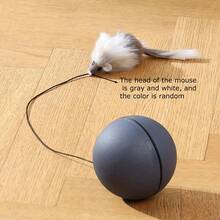 1pc Automatic Electric Cat/Dog Interactive Ball Toy, Self-Rolling Toy For Cats And Dogs
