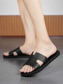 2026 Nuevas sandalias de verano, sandalias de playa para hombres, sandalias casuales para exteriores - Negro - Ver 4