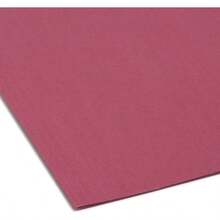 SUIOO Smead Carpetas colgantes estándar 25 unidades color rosa pestañas ajustables de corte 1/5 tamaño carta 64066 - Granate - Ver 3