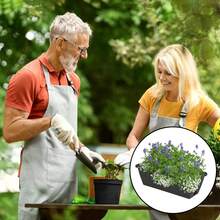 Extra-Large Balcony Flower Pot Load-Bearing Durable Resin Material For Office Home Garden Balcony - Black - View 3