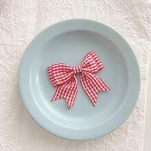 1/15 piezas/paquete Lazo de mariposa a cuadros, lazo de cinta de poliéster de doble capa, accesorio para el cabello estilo Ins, material de envoltura de regalo, lazo de cinta DIY, adecuado para invitaciones de boda rústicas, lazos, guirnaldas, manualidades DIY, decoraciones navideñas, decoración del hogar DIY, fiestas de boda y envoltura de regalos de San Valentín - Multicolor - Ver 11