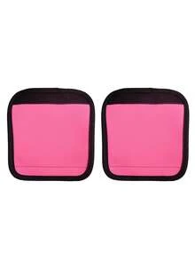 Customized Name Luggage Handle Wrap, Personalized Text Luggage Handle Cover, Customized Stroller Identifier, Customizable Luggage Cover, 14x15cm, Orange/Red/Blue/Yellow/Rose Red/Black/Green, Luggage Cover, Mother's Day Gift, Easter Gift, Valentine's Day Gift, Birthday Gift, Multi-Purpose, Large Capacity, Multi-Functional, Suitable For Outdoor/Picnic/Travel/Hiking/Sports Field/Exercise/Mountaineering, Business/Commuting/Work/Office, Exquisite Romantic, Bags, Customized Luggage Strap - Multicolor - View 22