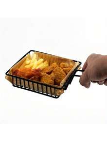 Chip Baskets Fryer Serving Food Presentation Basket Kitchen Fries Basket Food Frying Basket