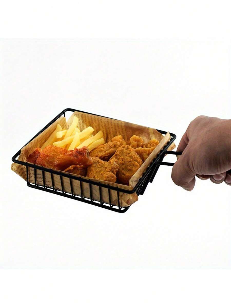 Chip Baskets Fryer Serving Food Presentation Basket Kitchen Fries Basket Food Frying Basket